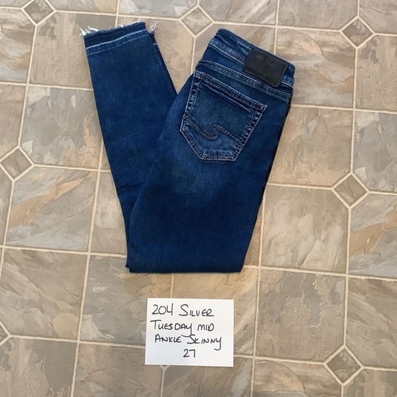 Silver Tuesday mid ankle skinny jeans - Picture 7 of 9